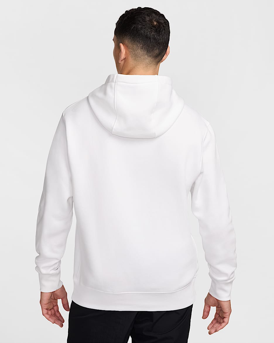 Nike white sweater hotsell